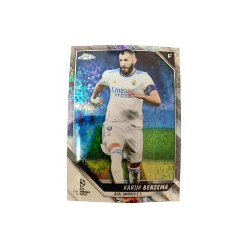 Topps Karim Benzema Игрок Карта Карта Продукт Access Спортивные Карты 1 Размер