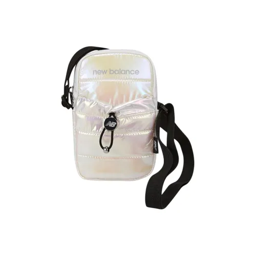 New Balance Полиэстер Сумка через плечо с чехлом для телефона Стандартная Женская Серебряный