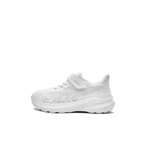 Asics GT 1000 13 Поддержка Отскок Дышащий Низкий Топ Детские Беговые Кроссовки Белый Children Возраст 3-7 Лет
