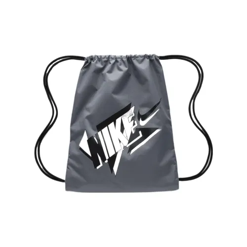 nike Полиэстер Рюкзак Стандартный Мужской Cool Серый Черный