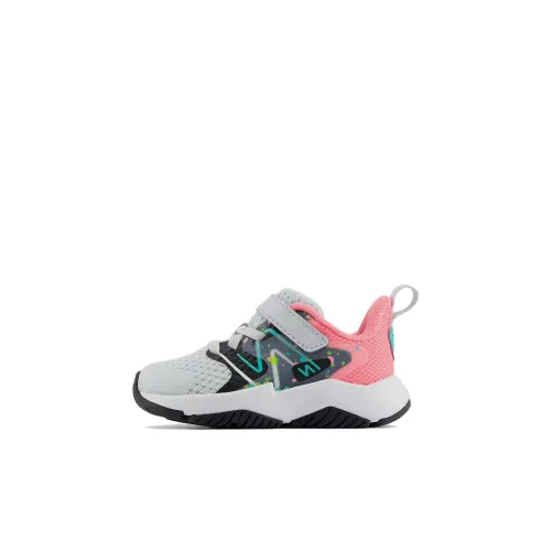 New Balance NB Rave RUN V2 Low Топ Обувь для малышей Серо-розовый Infant And Toddler