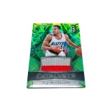 16-17 Trail Blazers, CJ McCollum, Рефракция, Джерси с патчем, ограниченный выпуск 25/25