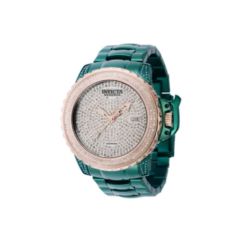 INVICTA Мужские часы Автоматический механический механизм ремешок из нержавеющей стали 47 мм серебристый циферблат