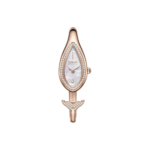 SAGA Кварцевый Movement Женские часы 17мм*35мм Жемчужная раковина Цвет