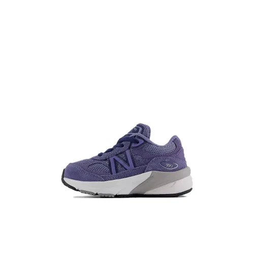 New Balance NB 990 V6 Low Топ Обувь для малышей Фиолетовый Infant Wa Toddler