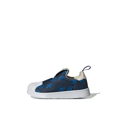 Adidas Originals SUPERSTAR 360 Low Топ KIDS Lifestyle Shoes Синий Детский