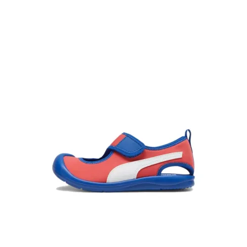 PUMA Aquacat Детские сандалии Оранжево-белый Kids
