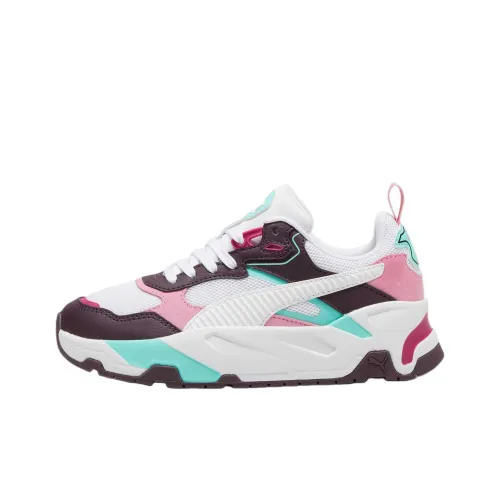 PUMA Trinity Collection Низкий Топ Детские Лайфстайл Кроссовки Белый Умбра Подростки