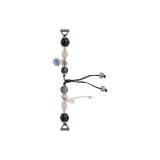 Глубокое море Жемчужный - Один ряд бусин, шнур, ремешок