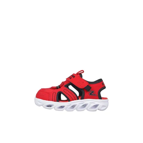 Skechers Lights Hypno Splash Низкий Топ Обувь для малышей Красный Infant And Toddler