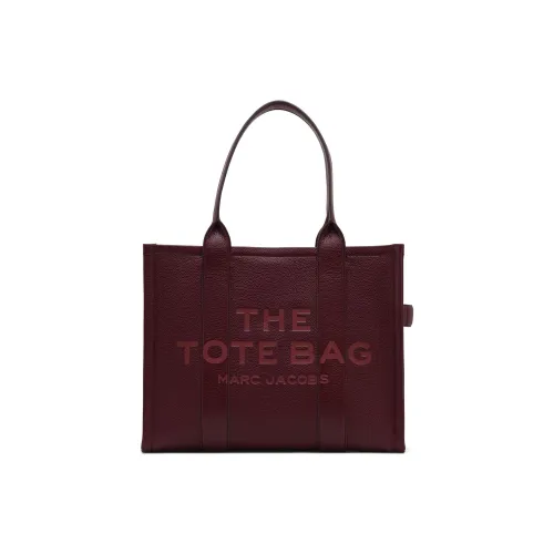 MARC JACOBS Кожа Тоут Сумка Сумка для покупок Сумка через плечо Сумка Большая Женская Темно-красная