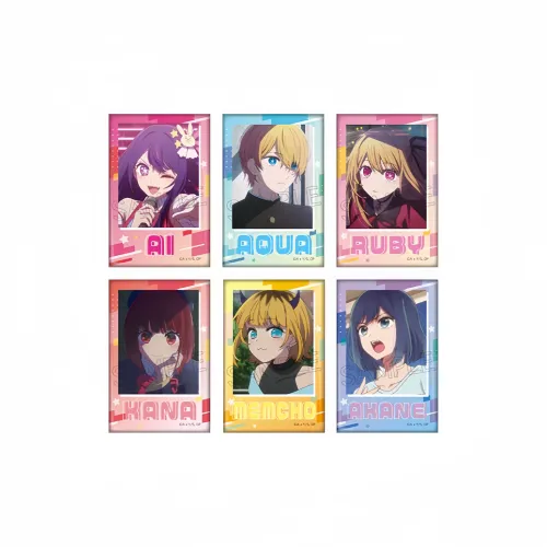 TOP TOY Oshi No Ko TWINKLE TV Scene Написание Квадрат Значок Целая коробка Мерч по IP