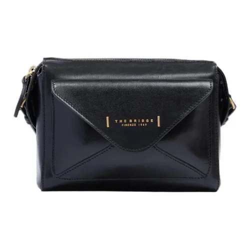 THE BRIDGE Кожа Сумка через плечо Женская Черная