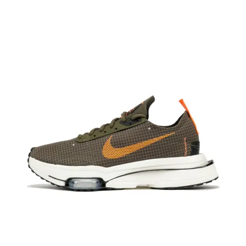 Nike Air Zoom Тип Slip Resistant Abrasion Resistant Низкий Топ Повседневная обувь Мужская Армейский зеленый