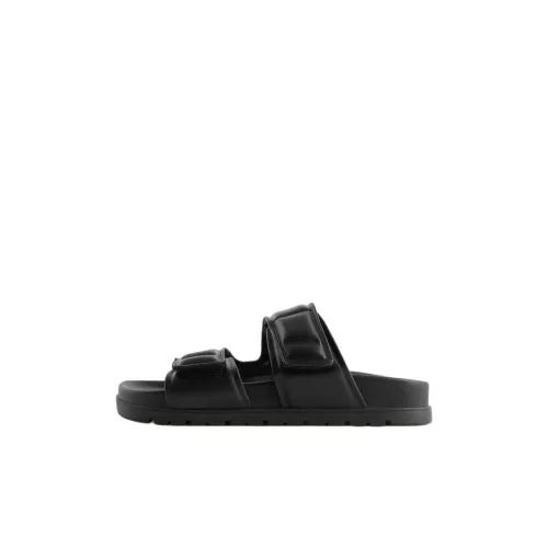 ZARA Детские уличные тапочки Черный Kids