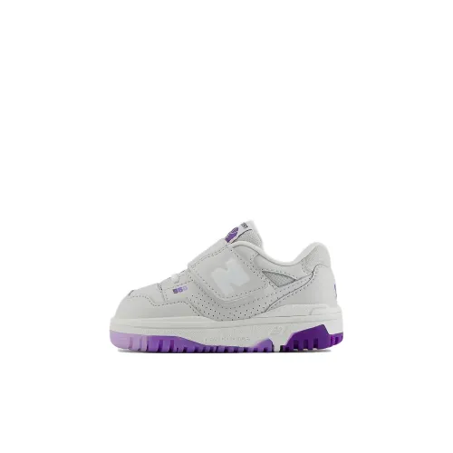New Balance NB 550 Low Топ Обувь для малышей Серый Фиолетовый Infant и Toddler