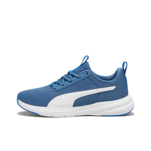 PUMA Rickie Low Топ Детские Беговые Кроссовки Синие Белые Подростки