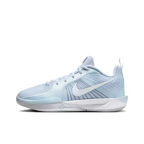 Nike Sabrina 2 Детские баскетбольные кроссовки Low Топ Футбольно-серый/Ледниково-голубой/Астрономический синий/Белый Унисекс