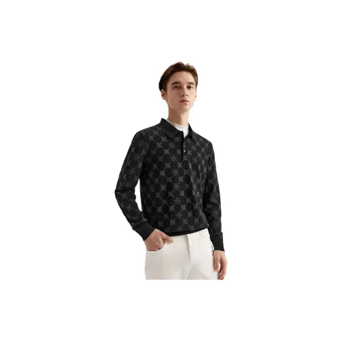 Biyin Leufen Трикотаж Мужской Черный