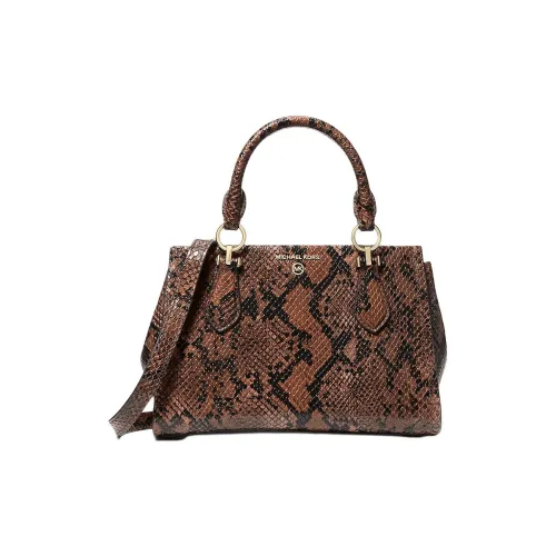 MICHAEL KORS Marilyn Кожа Одно Плечо Сумка Маленькая Женская Темно-Коричневая