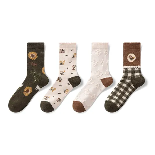 NAIER Носки Crew Женские упаковка из 4 пар