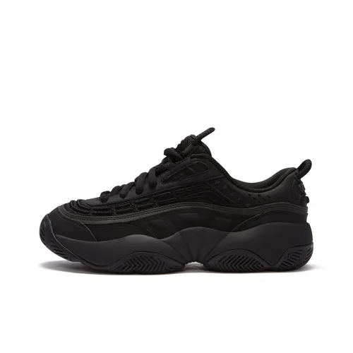 FILA FUSION FIRE Flame Shoes Винтажные баскетбольные кроссовки Low Топ Черный мужской