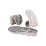 [2 шт Теплоизоляционный Серый] Утолщенный с флисовой подкладкой - Мягкая и пружинистая текстура