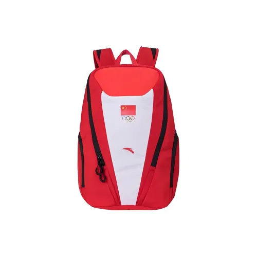ANTA Полиэстер Рюкзак Стандартный Унисекс Классический Красный