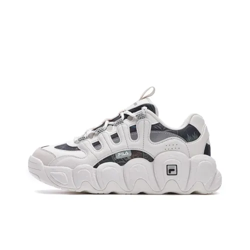 FILA Croissant Беговые кроссовки Низкий Топ Снег/Черный Женские