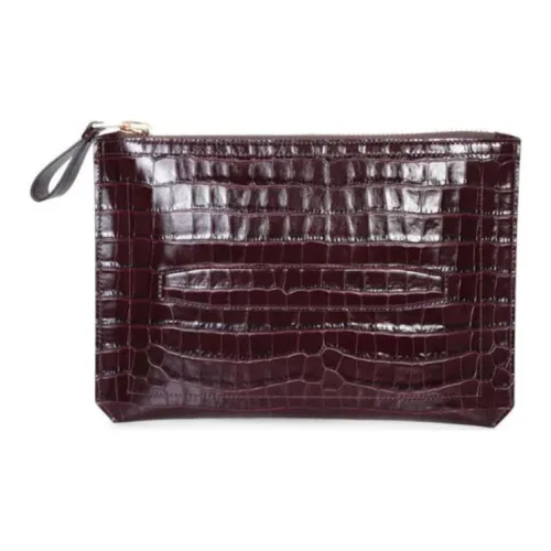 TOM FORD Телячья кожа Клатч Маленький Мужской Красный