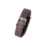 Мокко коричневый - серебристая пряжка