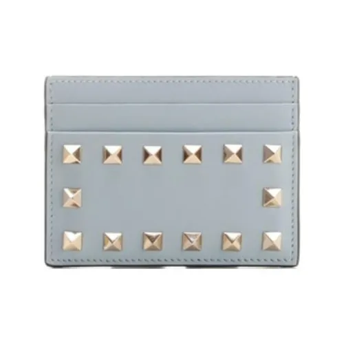 Valentino Кожа Держатель для карт Держатель для карт Женский Светло-синий