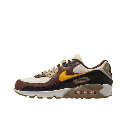 Nike Air Max 90 Low Топ Повседневная обувь Унисекс Коричневый