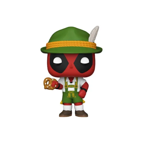 Funko x Marvel POP! Ограниченная серия кожаных брюк EDITION Дэдпул Чиби Фигурка