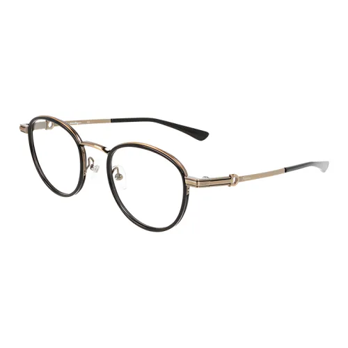 FERRAGAMO Титановый сплав Круглые Оправы для очков Унисекс