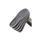 [3 шт Теплоизоляционный Серый] Утолщенный с флисовой подкладкой - Мягкая и пружинистая текстура