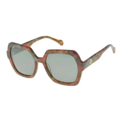 INES DE LA FRESSANGE Ацетат OVAL SUNGLASSES Женские Черепаховый