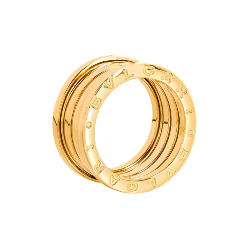 BVLGARI B.Zero1 Series 18К Розовое золото Кольца Унисекс Розовое золото