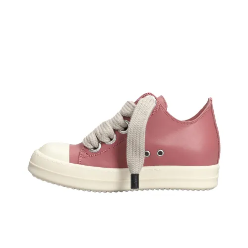 RICK OWENS Jumbo Laces Скейтборд Кроссовки Низкие Розовые Женские