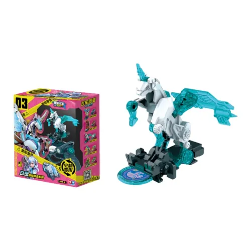 AULDEY Треснувший Летающий Автомобиль Взрывной Раш Crystal Collection Белая ночь Игрушки