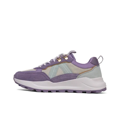 ASFVLT SNEAKERS Низкий топ Повседневная обувь Женская Фиолетовый Серый