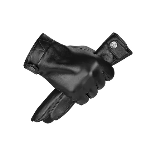 PIERRE CARDIN Овчина Перчатки Мужские Черные