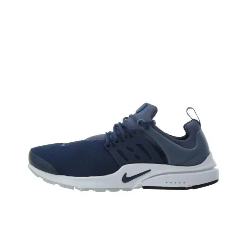 Nike Air Presto Устойчивые к истиранию Низкие Беговые кроссовки Мужские Синие