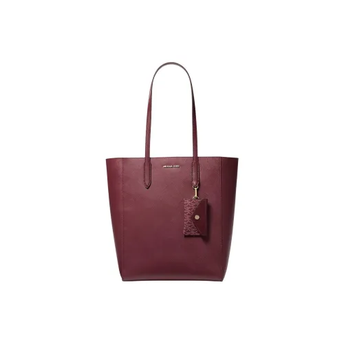 MICHAEL KORS Коровья кожа Тоут Сумка Сумка для покупок Сумка на плечо Сумка Большая Женская Бургунди