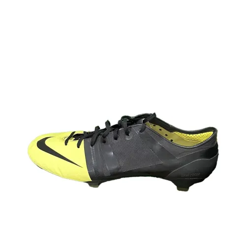 Nike Slip-resistant Abrasion-resistant Футбольные бутсы Мужские Черные Желтые