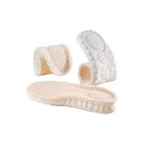 [2 шт Теплоизоляционный Бежевый] Утолщенный с флисовой подкладкой - Мягкая и пружинистая текстура