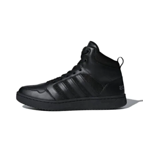 Adidas Cloudfoam Super Slip-Resistant MID Топ Скейтборд Кроссовки Мужские Черные