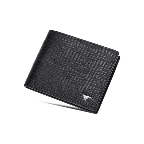 SEPTWOLVES Кошелек из лаковой коровьей кожи кошелек для монет стандартный мужской черный