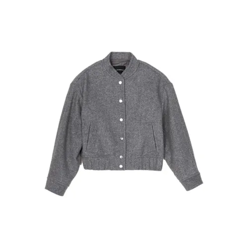 CLUB MONACO Вересковый серый Женские Куртки