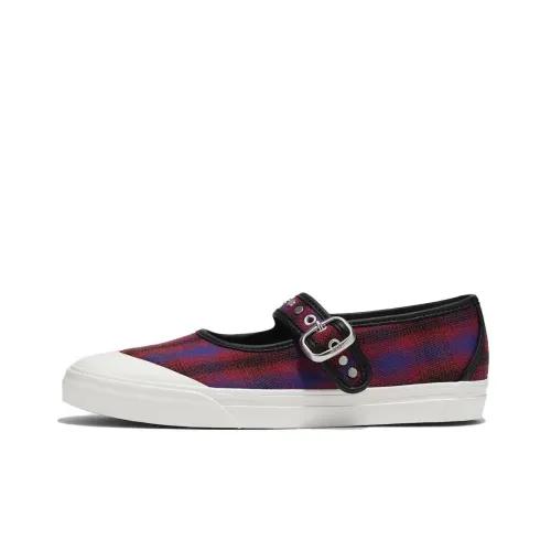 VANS Mary Jane Туфли Мэри Джейн Черно-красные Женские